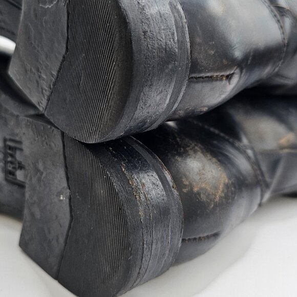 FRYE Veronica Belted Tall Strap Boots US 8 - Picture 9 of 9